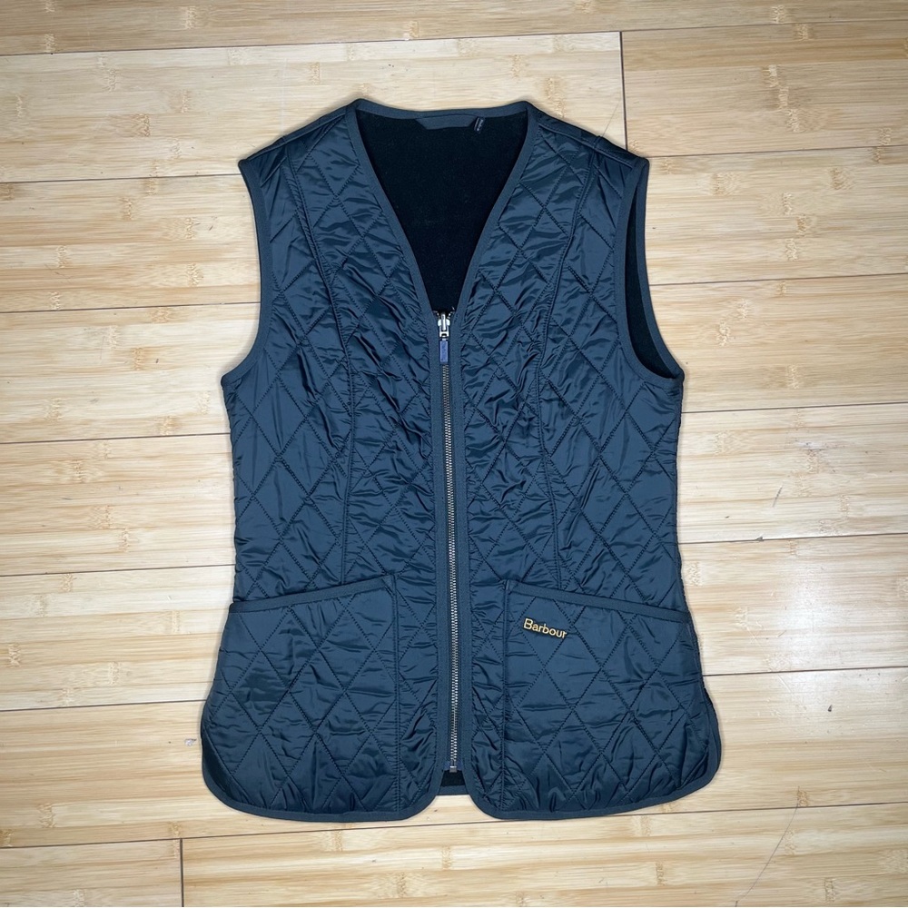 Barbour Quilted hunter green Vest